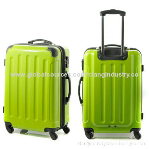 Waterproof luggage, deluxe, hot selling, 3 pieces of set, made of ABS, popular designs